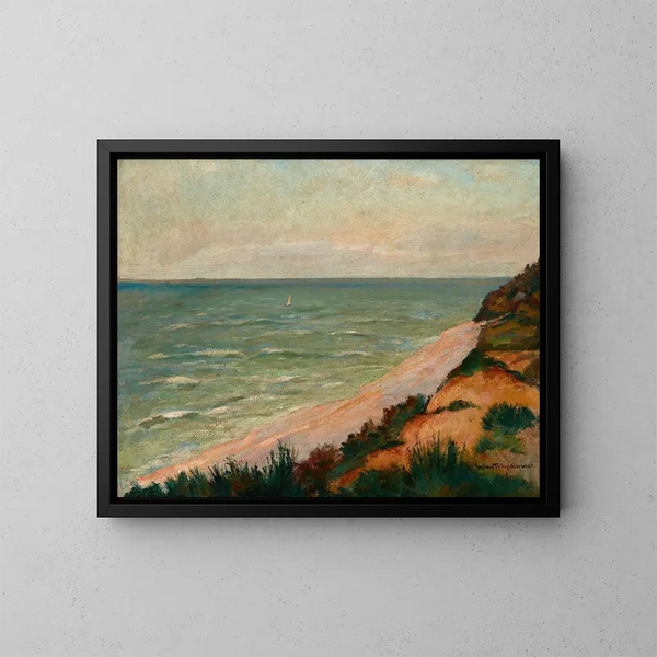 Vista hacia Rozewie - Stefan Filipkiewicz — cuadro enmarcado en la pared