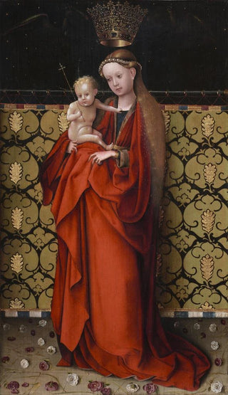Stefan Lochner - The Virgin Crowned by Angels.webp