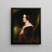 Rose Painting - Stephen Catterson Smith Jr. — framed artwork on a wall