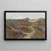 Path through a rocky landscape - Stephen Parrish — framed artwork on a wall