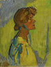 Retrato de una mujer - Stuart Davis — vista de la obra