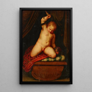 Studio Of Otto Van Veen - The infant Hercules strangling snakes.webp