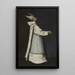 Don Sancho obispo de Toledo - Taller de Francisco de Zurbarán — cuadro enmarcado en la pared