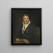 Jacques-Louis David - Atelier de Georges Rouget — cuadro enmarcado en la pared