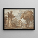 Paisaje - Manera de Claude Lorrain — cuadro enmarcado en la pared
