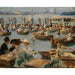 Reproducción del cuadro Sobre el Alster en Hamburgo - Max Liebermann