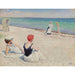 Reproducción del cuadro Sobre la playa, Falsterbo - Paul Fischer
