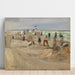 Reproducción del cuadro sobre la playa de Noordwijk - Max Liebermann