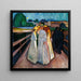 Reproducción del cuadro sobre el puente - Edvard Munch