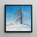 On an isolated height - Eduard Handel — framed artwork on a wall