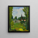 Église de vieux moulin près Compiègne Oise - Suzanne Valadon — framed artwork on a wall