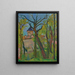 Landscape Painting of Saint - Bernard, Ain - Suzanne Valadon — framed artwork on a wall