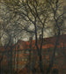 Vista de la Nørregade Copenhague - Svend Hammershøi — vista de la obra