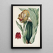 Anguloa de M. Rucker - Sydenham Edwards — cuadro enmarcado en la pared