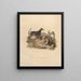 El Terrier - Sydenham Edwards — cuadro enmarcado en la pared