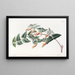 Scottia a hojas dentadas - Sydenham Edwards — cuadro enmarcado en la pared