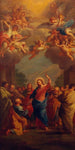 El Cristo entrega las llaves a San Pedro - Szymon Czechowicz — vista de la obra