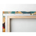 Abstract Painting – Praise of Symmetry | Geometric Wall Poster with Bright Colors and Balanced Shapes