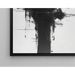 Cuadro abstracto en blanco y negro – Impulso abstracto | Póster minimalista enérgico