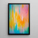 Cuadro Colorido – Cascada Pastel | Póster Abstracto en Tonos Suaves y Fluidos