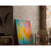 Cuadro Colorido – Cascada Pastel | Póster Abstracto en Tonos Suaves y Fluidos