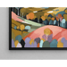 Cuadro Colorido – Colinas pastel y bosques estilizados | Póster abstracto tonos tierra y paisaje minimalista
