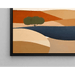 Cuadro Colorido – Sol de Arcilla | Póster Paisaje Estilizado Tierra Cotta y Tonos Naturales | Decoración Bohemia para Salón o Dormitorio