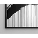 Cuadro decorativo – Procesión silenciosa | Póster minimalista en blanco y negro