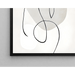 Cuadro Diseño en Blanco y Negro – Esencia Femenina | Poster Abstracto Minimalista Elegante