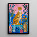 Painting Cheetah - Elegance and Bright Colors