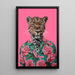 Cuadro Leopardo - Estilo Tropical y Arte Pop