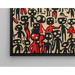 Cuadro Pop Art – Figuras abstractas | Póster gráfico urbano rojo y negro
