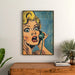 Cuadro Pop Art – Sorpresa en el Teléfono | Póster Vintage Estilo Retro de Cómic