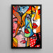 Cuadro Cuadro Pop Art - Rostros Fragmentados