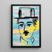 Cuadro Street Art – Charlie Chaplin Pastel | Póster Pop Art Colorido Estilo Minimalista