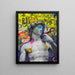 Cuadro Street Art – David Punk Pop | Póster Graffiti Colorido Estilo Urbano