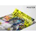 Cuadro Street Art – David Punk Pop | Póster Graffiti Colorido Estilo Urbano