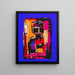 Póster Street Art – Love Boom | Impresión artística en color estilo Basquiat Pop Art | Póster urbano moderno para decoración dinámica