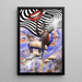 Cuadro Street Art – Serenidad Psicodélica | Póster Pop Art Surrealista con Hongos y Espirales