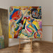 Reproducción del cuadro a la Mancha Roja - Wassily Kandinsky