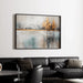 Abstract Art Painting – Whisper of the Elements | Contemporary Wall Painting with Soft Tones and Gold Details | Elegant Decor for Living Room or Entrance