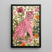 Cuadro tigre - Tigre Rosa Floral