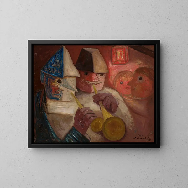 Balle - Tadeusz Makowski — cuadro enmarcado en la pared