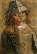Niña con sombrero - Tadeusz Makowski — vista de la obra