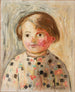 Una niña con mejillas rosadas - Tadeusz Makowski — vista de la obra