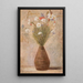 Wildflowers - Tadeusz Makowski — framed artwork on a wall