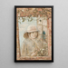 Flower Window - Tadeusz Makowski — framed artwork on a wall