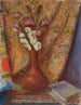 Flowers in a Clay Vase - Tadeusz Makowski — artwork view