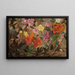 Flowers in a Garden - Tadeusz Makowski — framed artwork on a wall