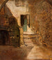 Fragmento de una vieja casa - Tadeusz Makowski — vista de la obra